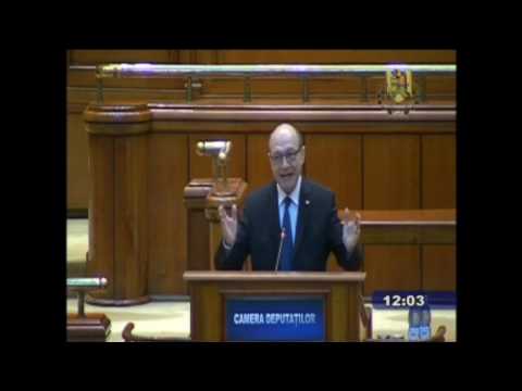 Traian Băsescu, discurs în Plenul Parlamentului, 22 martie 2017