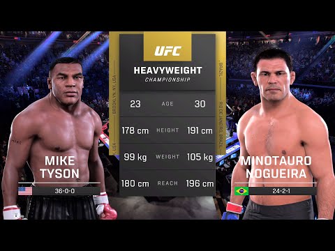 Mike Tyson vs Minotauro Nogueira Full Fight - UFC 5 Fight Of The Night