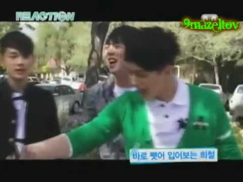 ZE:A Goes to America - Kevin Dating w/ a Girl
