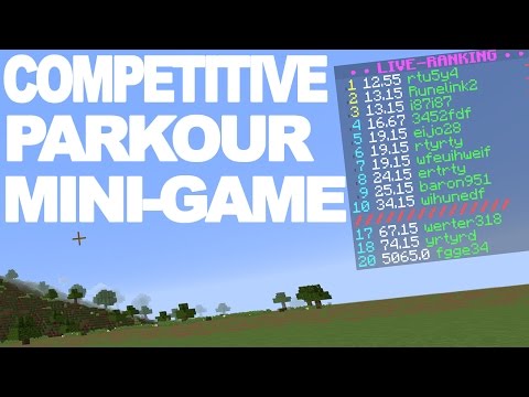 Minecraft - Highly competitive Parkour Minigame