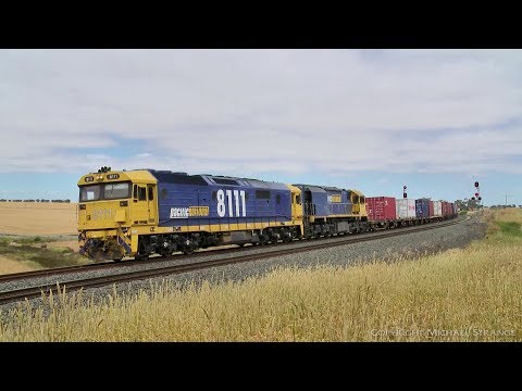 7902v Mildura Containers - PoathTV Australian Trains & Railways