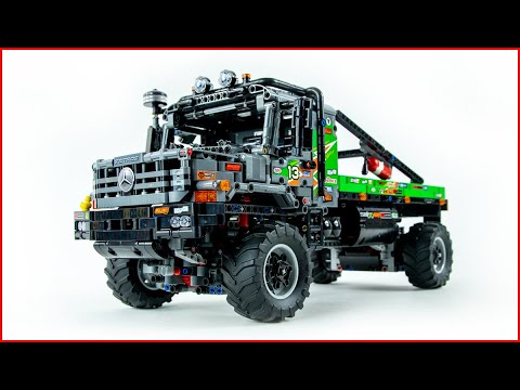Vidéo LEGO Technic 42129 : Le camion d’essai 4x4 Mercedes-Benz Zetros