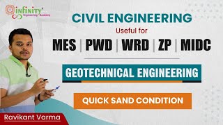 QUICK SAND CONDITION | GeoTechnical Engineering | Foundation | Soil Mechanics | SSC JE Civil