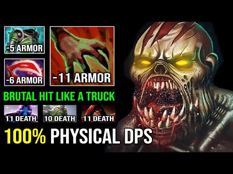 WTF -11 Armor Reduct Desolator Lifestealer 100% Physical DPS Hit Like a Truck No Mercy Dota 2