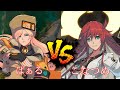 【ggst】 ばぁる：ミリア（miria） vs こなつめ：ジャック・オー（jack o ）」【ギルティギアストレイブ】