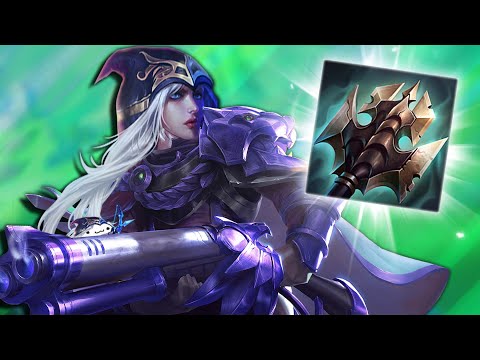 Apparently On-Hit AoE Tank Ashe is INSANE.... So I tried it