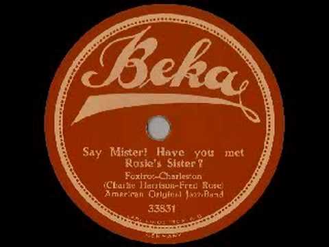 Hot Dajos Béla: SAY MISTER ... (1927)
