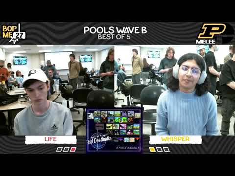 BOPME 27: SSBM Singles Pools: Life (Falco) vs Whisper (Sheik)