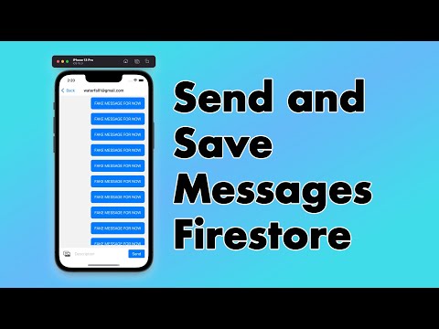 SwiftUI Firebase Chat 11: Send and Save Messages to Firestore