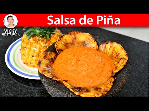 SALSA DE PIÑA | Vicky Receta Facil