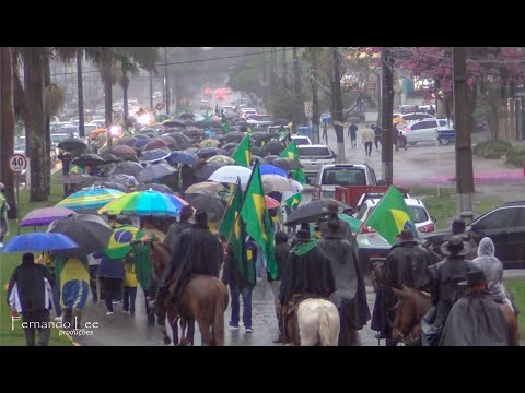 A Passeata da Independência em Tubarão, SC