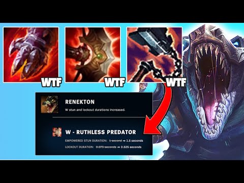 DEAD CHAMPION... BUT THEN RIOT F*&CKED UP AND DID THIS! NEW BUFFED RENEKTON! League of Legends