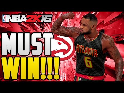 NBA 2K16 Atlanta Hawks MyGM Gameplay Ep 46 - Must Win Game! (Season 2) PS4
