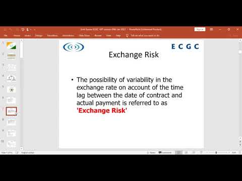 Credit Risks Management- The Guidance Principles for ECGC Claims