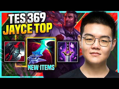 369 PICKS JAYCE WITH NEW ITEM ECLIPSE! - TES 369 Plays Jayce Top vs Darius! | PreSeason 11 KR SoloQ