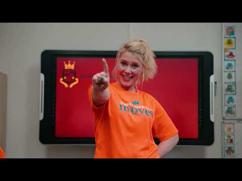 Rode Moves A t/m H - Koningsspelen Moves 2024