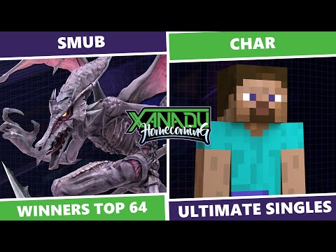 Xanadu Homecoming Finale: Winners Top 64 - smub (Ridley) Vs. Char (Steve) SSBU