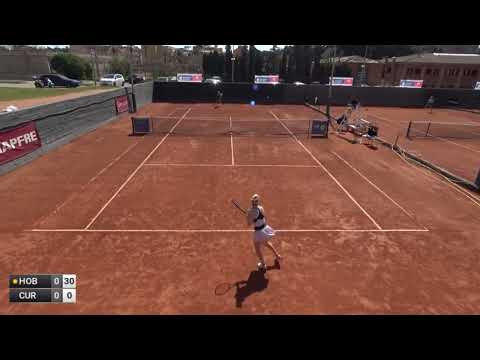 Katharina Hobgarski [2] - Francesca Curmi [Q] (W25 Palmanova 2023 II Round 1) (Set 1 & 2)
