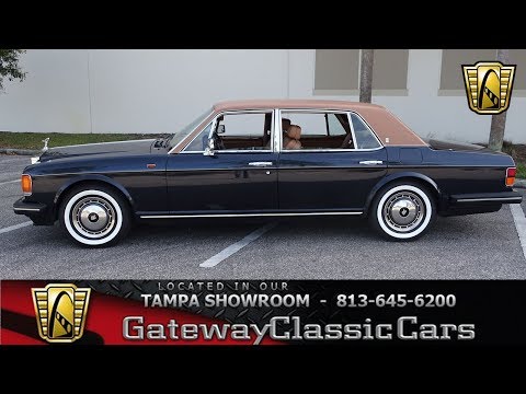 1096-TPA 1990 Rolls Royce Silver Spur 6.8L V8 Automatic