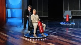 Steve Spangler Makes Ellen Float