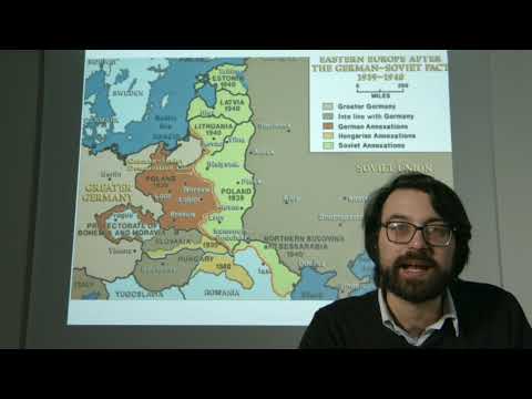 Lezione 31. Lo scoppio della seconda guerra mondiale. Didattica on line FMST