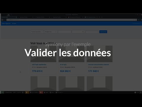 Symfony 4 par l exemple 5 16 Valider les données