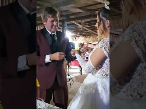 Casamento  Diovane  cachoeira Edmara santos  pinto # lontras # Santa Catarina # Emoção 