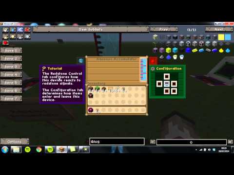 Tekkit 1.6.4 - Tutorial - Aqueous Accumulator