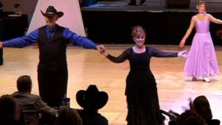 Waltz UCWDC 2008 World Championships Couples Diamond IV Newcomer Steve Sagraves & Linda Barrett