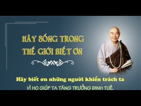 Sống Trong Thế Giới Biết Ơn