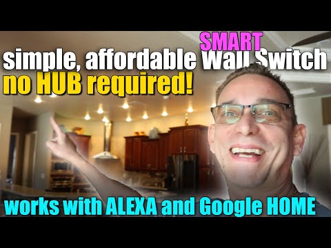 simple, affordable ALEXA Smart Wall Switch - FINALLY | No Hub Required | TreatLife SmartHome Product