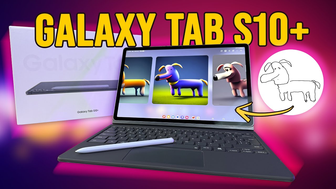 Galaxy Tab S10+ amplia seu talento (ou falta de) com IA