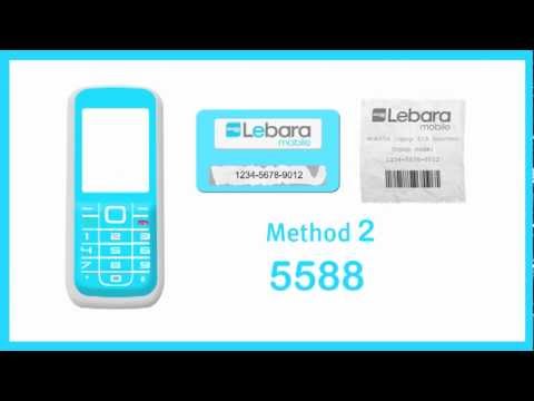 How to top up a Lebara SIM card