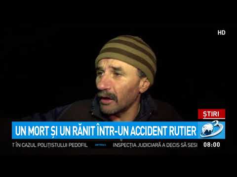 Tragedie în județul Mehedinți. O persoana a decedat, iar alta este grav rănită după ce un șof