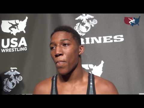 David Carr (OH), 2017 Junior Freestyle Nationals champion at 160 lbs.