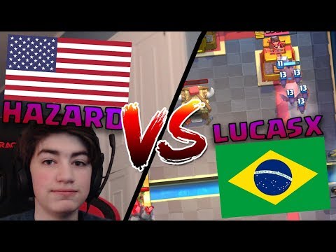 PRO BEST OF 5 VS LucasXgamer! Clash Royale