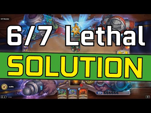GUIDE: 6/7 Lil' Stormy Lethal Puzzle Lab - Hearthstone - The Boomsday Project