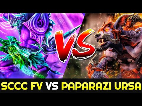 SCCC vs PAPARAZI - Faceless Void vs Scepter Ursa Warrior 7.26 Dota 2