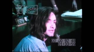 1970 Charles Manson Giving Interview In Court video