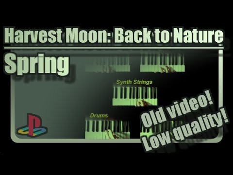 Spring (Harvest Moon: Back to Nature, PS1) - All tracks on keyboard