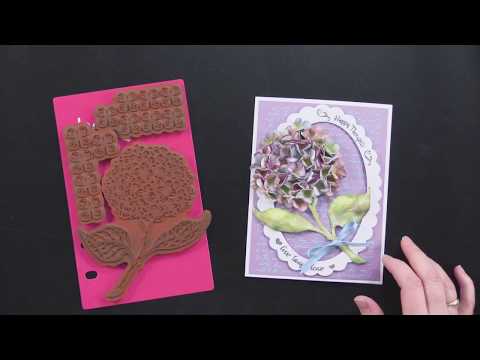 2--5--20 Paper Wishes Webisodes - Heartfelt Creations Hydrangea Collection