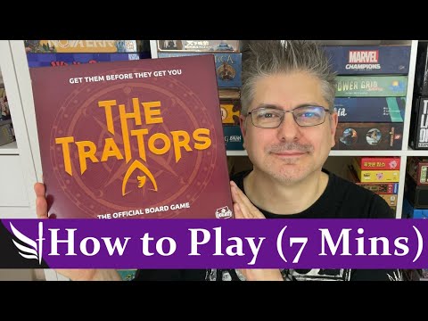 How to play The Traitors: The Official Board Game
