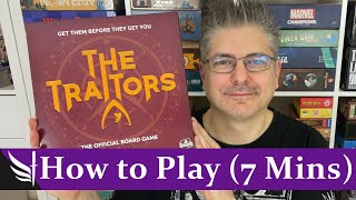 How to play The Traitors: The Official Board Game