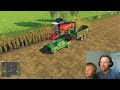 Farming simulator 19 | Part 3 Its time to harvest on the farm | Tractor game