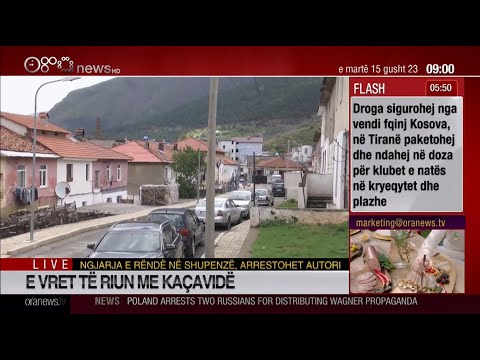 Edicioni informativ - 15 Gusht 2023 - Ora 09:00 - Ora News