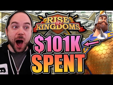 I spent $101k in Rise of Kingdoms [mobile game whale spending]