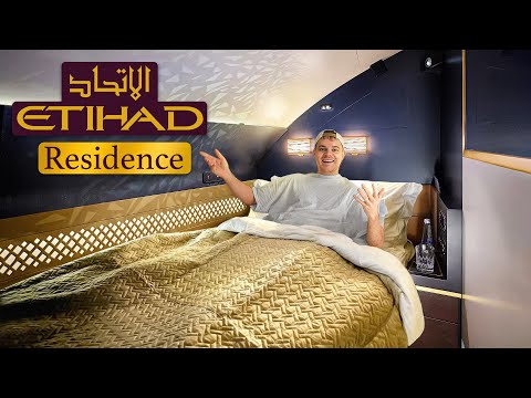 Incredible 3-room suite on the plane! - Etihad The Residence