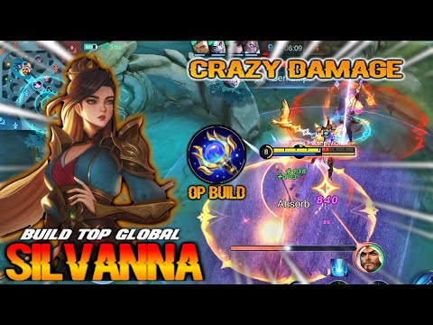 CRAZY DAMAGE ‼️ New Build Silvanna | Silvanna best build 2023 | Mobile legends