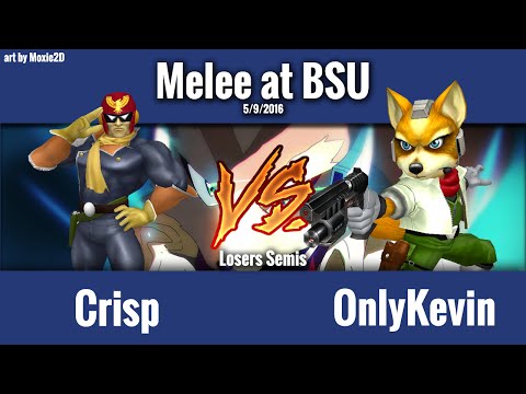 Melee at BSU 1: Crisp (Falcon) vs. OnlyKevin (Fox) - Losers Semis