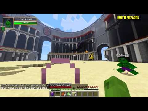 Minecraft Mods   GODZILLA & HULK VS MOBZILLA ! Mob Battle SUPERHERO ORESPAWN  GODZILLA MODS HD